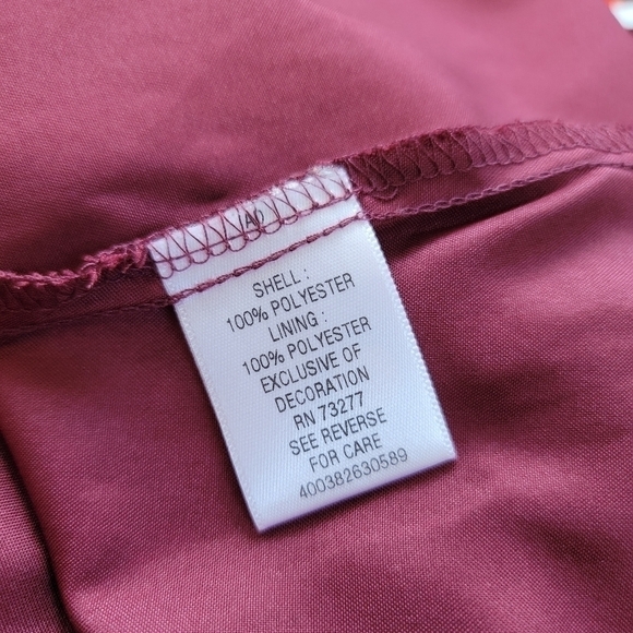 CANDIES V-Neck Sheath Dress With Long Open Sleeves Lined Size S - Picture 6 of 10